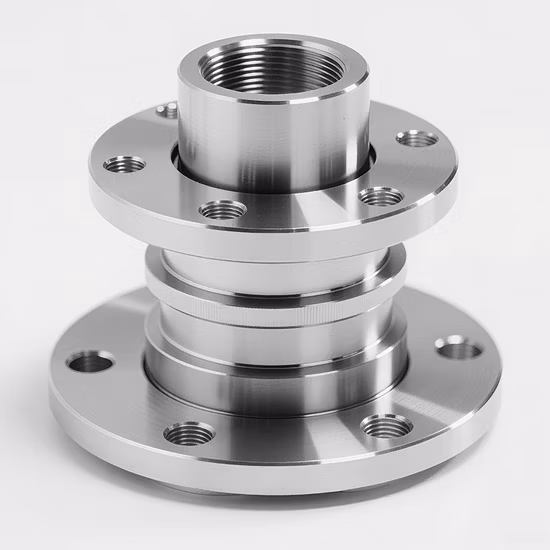 Pièces d'usinage de fraisage de Turing d'axe de la précision 5 de commande numérique par ordinateur d'acier inoxydable